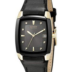 Citizen Men's BM6574-09E Eco-Drive Leather Watch